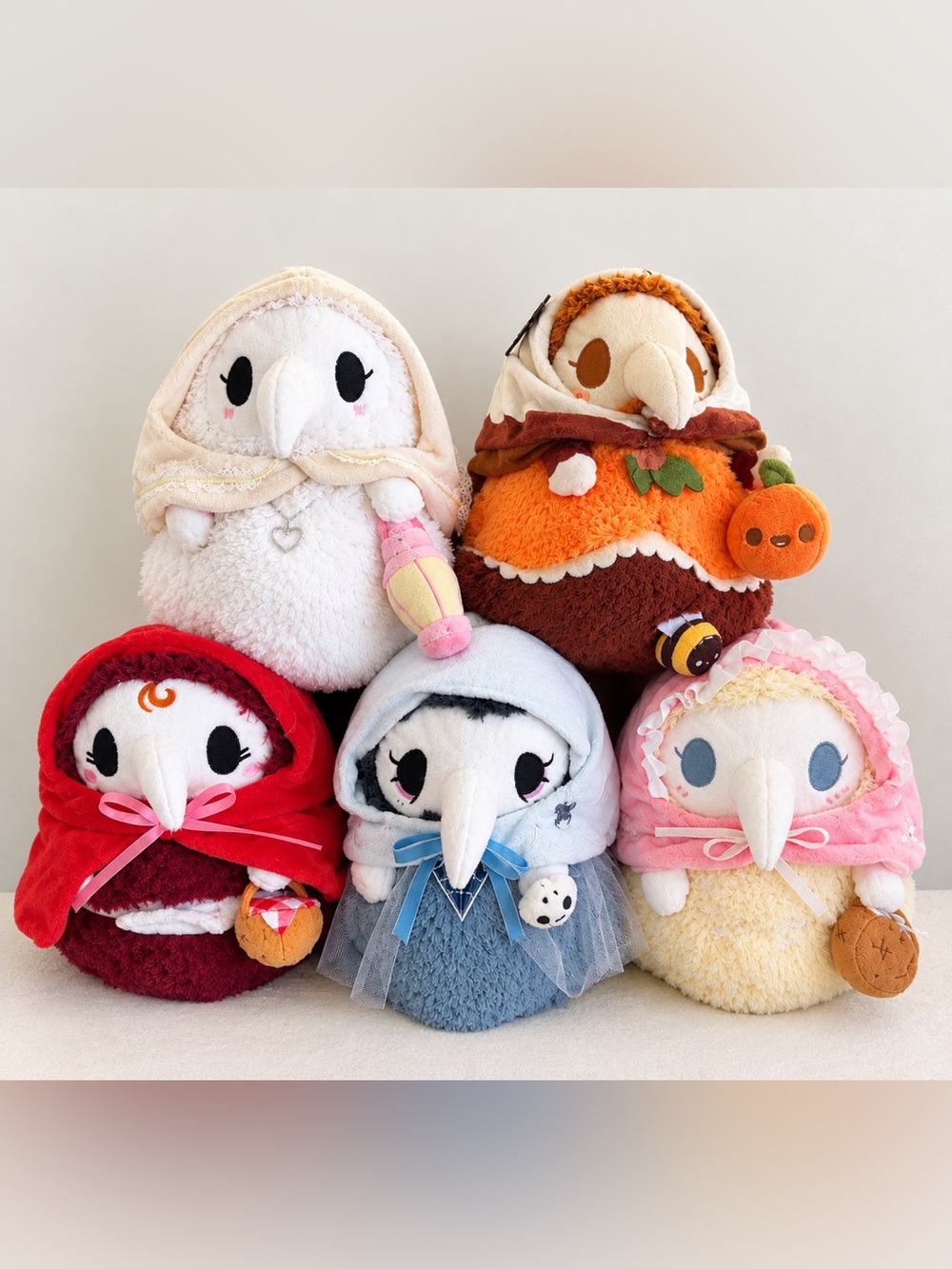 Squishable Plague Nurse Plush Set of 5